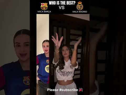 VISCA BARÇA Vs HALA MADRID #shorts #mbappe #vinicius #messi  #dance #ronaldo #halamadrid #viscabarça