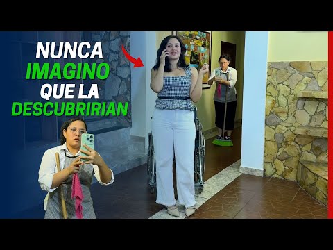Fingió ser paralitica... pero la empleada descubrió la verdad