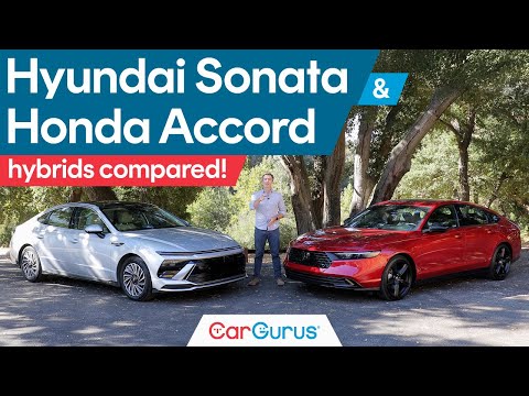 Hybrids Compared! | 2024 Hyundai Sonata vs 2024 Honda Accord