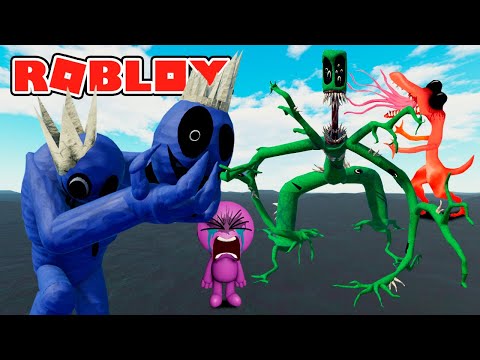 LOS NUEVOS RAINBOW FRIENDS.EXE SON MUY ATERRADORES | JehxTp