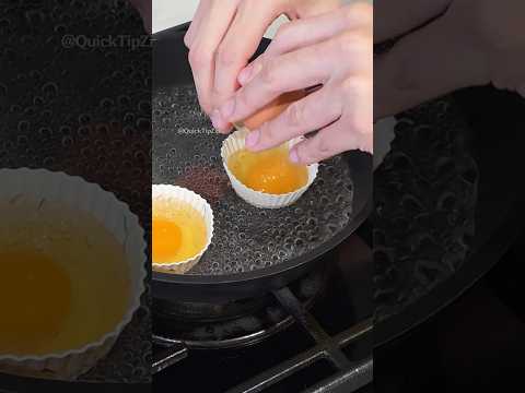 A Chefโs Trick for Perfect Poached Eggs #PoachedEggs #CookingTips #KitchenHacks