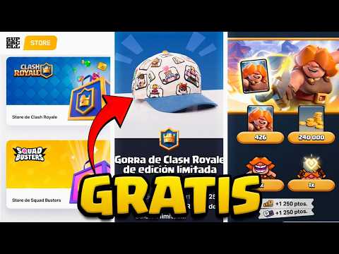 Consigue Cofres y Gorras GRATIS en SUPERCELL STORE ¡Te enseño cómo! / PASS ROYALE / BRAWL PASS