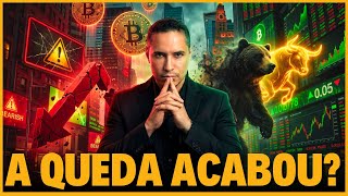 BITCOIN HOJE - A QUEDA ACABOU? EP:1087