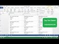 Creating Labels from Excel List