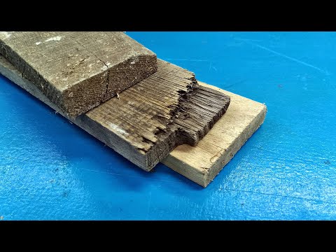 A brilliant idea from scraps of an old board!