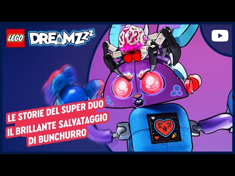 La sfida di Bunchurro 🐰 Robo-cervello 🤖🧠| Izzie & Mateo: Le Storie del Super Duo | LEGO DREAMZzz