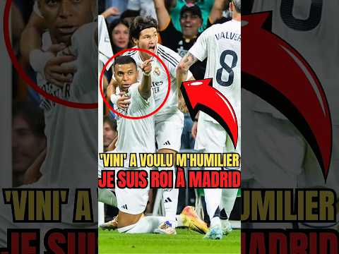Mbappé a enfin marqué en Liga après que Vini lui ait offert le penalty ! Respect pour Vini.😏 #mbappe