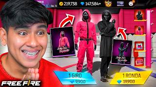 ¡GASTÉ TODOS MIS DIAMANTES y CONSEGUÍ al GUARDIA del JUEGO del CALAMAR! 💰🔥