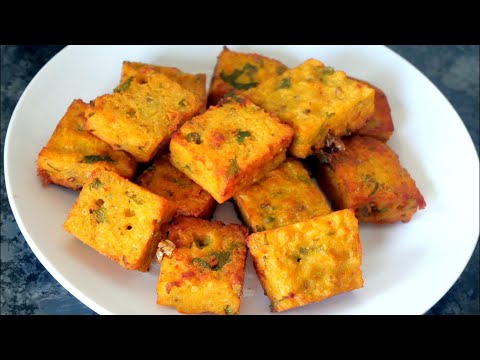 सुबह की जल्दबाजी में गोभी और बेसन से बनाये ये नाश्ता | #food #recipe