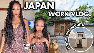 JAPAN WORK WEEKEND | Home Renovations, Corporate job, Shop owner, Behind the scenes Influencer