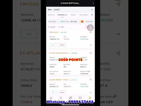 🛑 3500 Point कैसे निकाले ? | Crypto | DeltaExchange