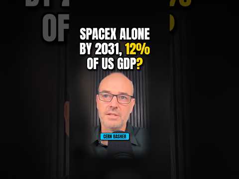 SpaceX Adding 12% to <strong>GDP</strong> by 2031? Cern Basher #SpaceX
