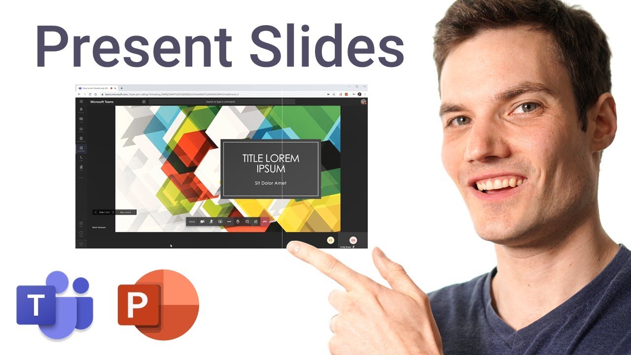 How to properly present PowerPoint slides in Microsoft Teams - Kevin Stratvert