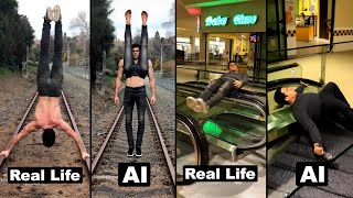 Real Life Vs AI (Funny Compilation 3)