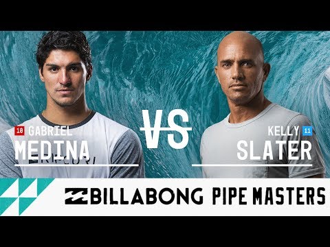 Gabriel Medina vs. Kelly Slater - Round Five, Heat 3 - Billabong Pipe Masters 2017