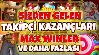 Slot Oyunları 🍀 Sizden Gelenler 🍀 Sizden Gelen Takipçi Kazançları,  Tebrikler | Max Winler