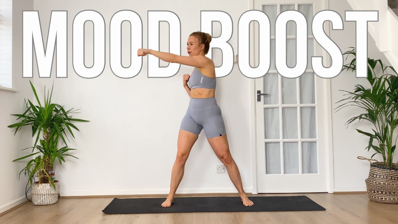 MOOD BOOSTING HIIT WORKOUT (10 MIN) – All Standing Exercises￼