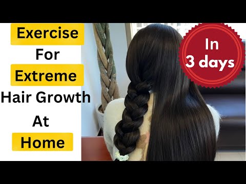 Grow your Hair extremely Long with easiest Hair exercise at home | Beauty’s crown