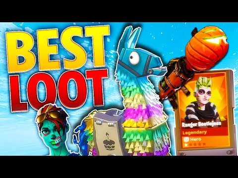 BEST 15x BIRTHDAY Llama OPENING! | *INSANE LOOT* | Fortnite Save The World