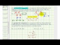 Exploring Arithmetic and Geometric Sequences