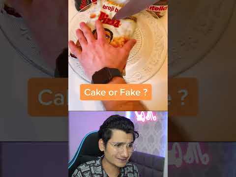Ultimate Cake or Fake Challenge: Can You Tell the Difference? #shorts