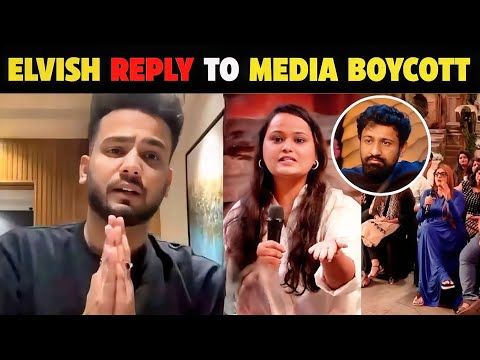 Elvish Yadav Reply to Media Boycott🤯😱| Elvish Yadav at BiggBoss, Rajat Dalal Finale, Rajat Dala Bigg