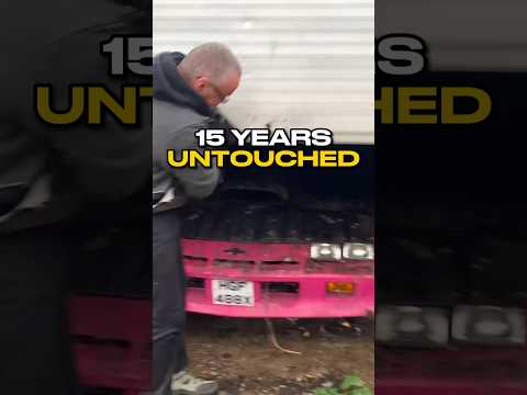 15 YEARS UNTOUCHED BARN FIND? This pink V8 drag Camaro? #barnfind #americancars #classiccar