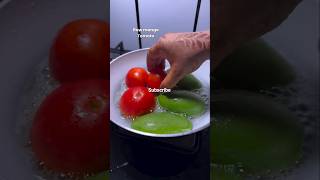 kacche aam aur tamatar ki chutney #recipe #bhelpuri #cooking #reelsindia #latestrecipe #northindian