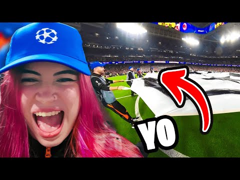 ⚽ LEVANTÉ la bandera de la CHAMPIONS en el BERNABÉU 🏆 Vlog Paracetamor