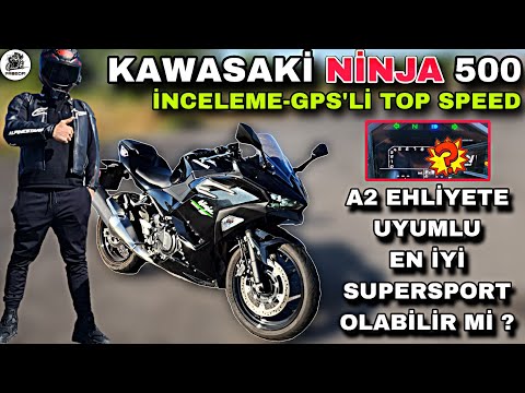 450SR'I GEÇER Mİ ? KAWASAKİ NİNJA 500 İNCELEME VE TOP SPEED & CBR 500R DAN İYİ Mİ ? A2 UYUMLU
