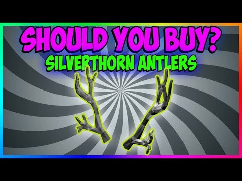 Silverthorn Antlers Roblox Code 06 2021 - how to get the roblox amythest antlers