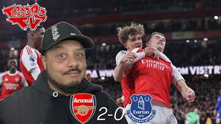 Arsenal 2-0 Everton | Troopz Match Reaction | GET THEM RED & WHITE RIBBONS ON THAT TROPHY MATE!!