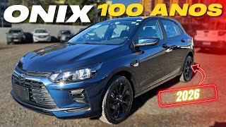 NOVO ONIX 100 ANOS 2026 - Conheça a Nova Versão do Hatch!