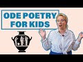 Exploring Ode Poetry Techniques for Kids