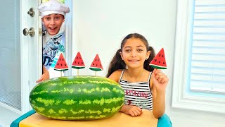 Frutas para Niños con Heidi y Zidane | Cafe de los niños con frutas! | Colección de aventuras
