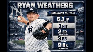 Taking a look at All 9 Strikeout Pitches from Ryan Weathers Start on Monday May 11th
