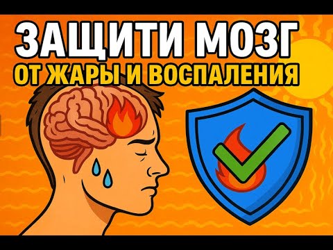 Как защитить мозг от жары и воспаления