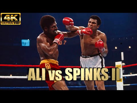 Muhammad Ali vs Leon Spinks II | HIGHLIGHTS Boxing Fight | 4K Ultra HD