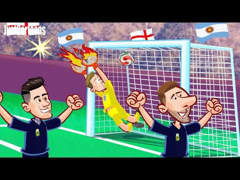 Argentina vs England 2-1 Real story