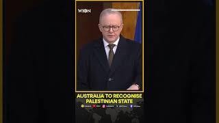Australia to Recognise Palestinian State at United Nations in September | WION Shorts