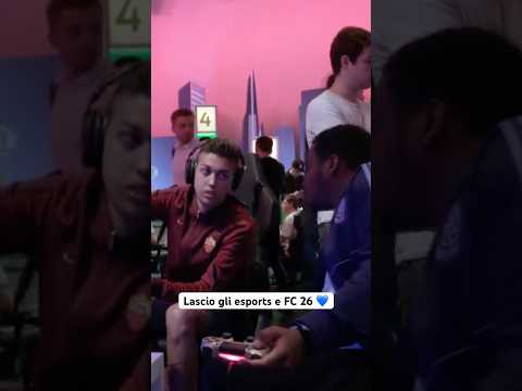 LASCIO GLI ESPORTS E FC 26. MI RITIRO.