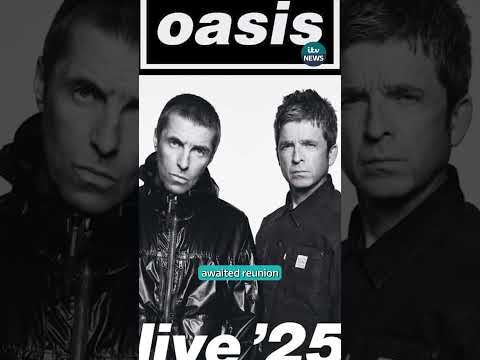 Liam and Noel Gallagher pictured together for the first time since Oasis reunion announced