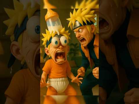 Naruto participa de concurso de melhor atuação de bebê #naruto #animetoons #anime #humor #comedia