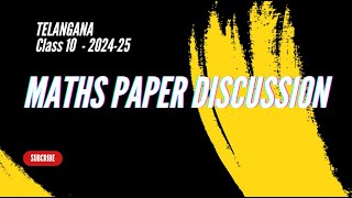 Maths 2024-25 Board exam Paper Discussion