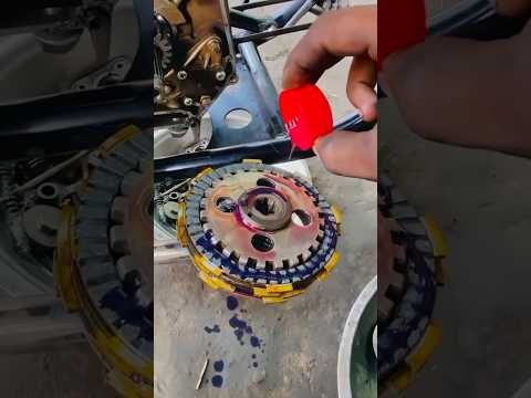 bike clutch plate fitting#herohonda #bike #shorts #video