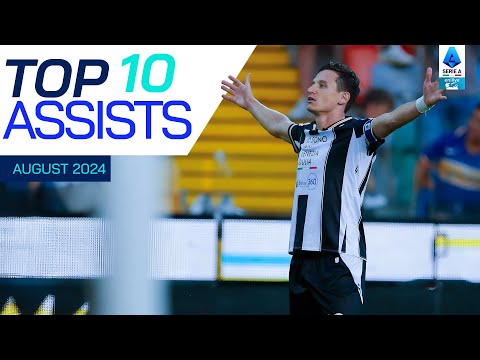 The Top 10 Assists of August | Top Assists | Serie A 2024/25