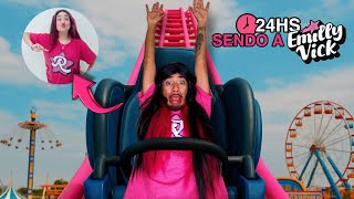 FUI EM UM PARQUE DE DIVERSÕES VESTIDO DE EMILLY VICK *SHOW DOS ROSAS*