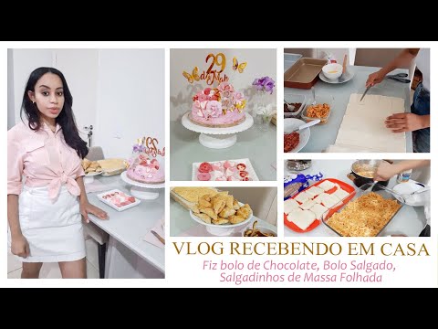 VLOG RECEBENDO EM CASA | Preparativos para o meu Aniversário