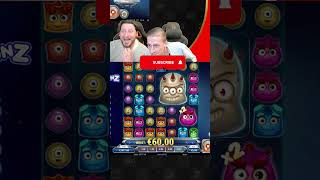 🔥WE WON HUGE ON REACTOONZ! #shorts #casino #slots