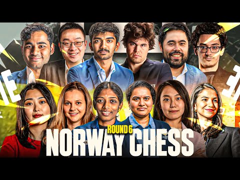 Norway Chess 2025 | Round 6 | Gukesh beats Magnus Carlsen!!